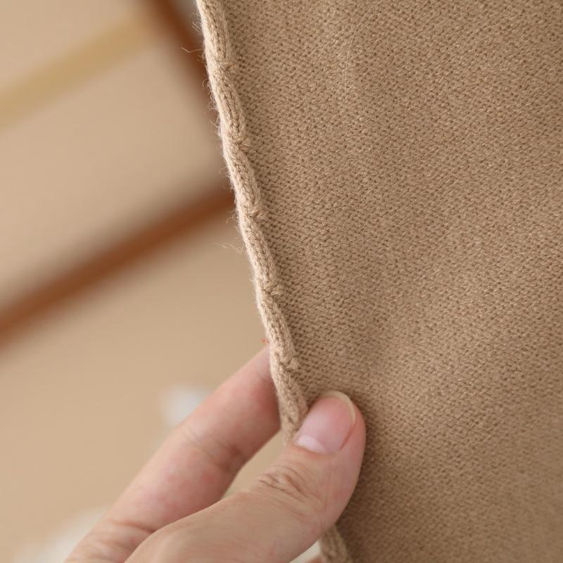 Mädchenpullover Lang Faux Nerz Zweiteiliges Set Herbst Winter Neuer Stil Baby Mädchen Rundhals Pullover Hosen Set