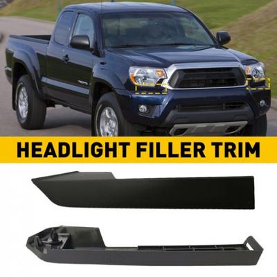 For Toyota Tacoma Base/Pre Runner 12 13 14 15 Bumper Headlight Filler Trim