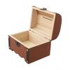 Lock And Key Piggy Bank Wooden Money Box Elegant Design Fundraising Tool