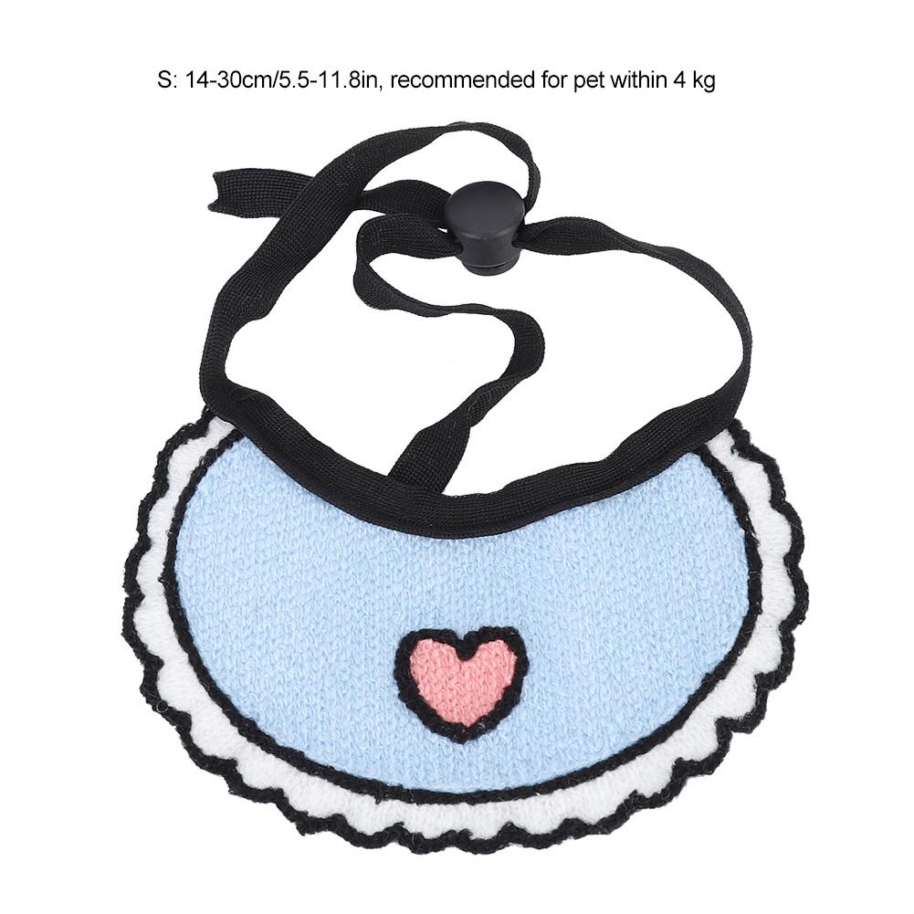 Haustierzubehör Zubehör Kleiner Hund Welpe Katze Verstellbares Woll-Hals-Handtuch Schal Halsband