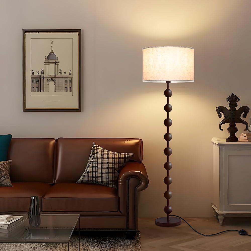 Arayuru LED Floor Scandinavian Dimmable and Color Remote Indirect Stand High Brightness That Is Easy On the For Living Energy Modern Interior Light,