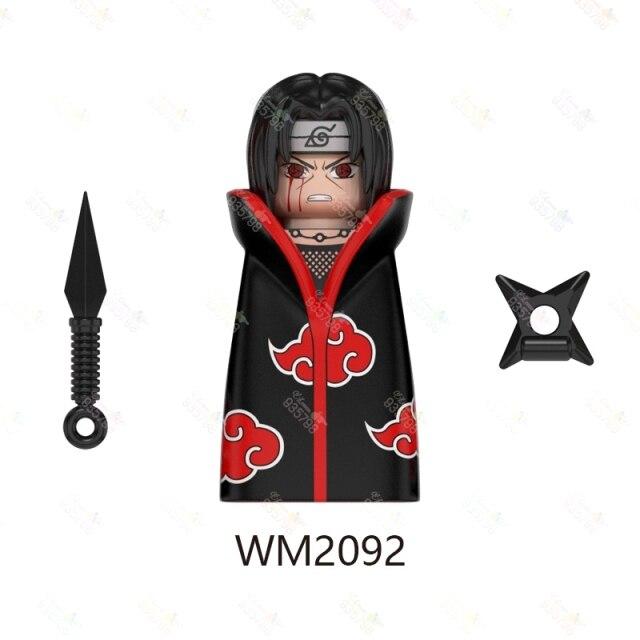 WM Blocks Anime Akční figurka Stavební kostky Cihly Figurky Hlava Vzdělávací hračky pro děti Dárek