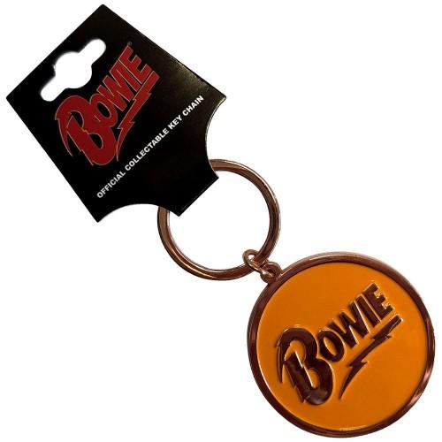David Bowie Circle Logo Keyring