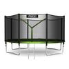 Gartentrampolin 12 Fuß/374 cm mit Außennetz und Leiter Neo-Sport