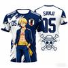 One Piece Tony Chopper Football Jersey Unisex Quick Dry Breathable Short Sleeve Tee Fashion Streetwear Sport Tops