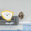 Acrylic Resin Wall Clock Picture Frame Design Art Crafts Timepiece Silent Ornament for Office