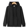 320g Unisex Cotton Hoodie - Versatile Solid Color Casual Sweatshirt with Hood, Available in Multiple Sizes
