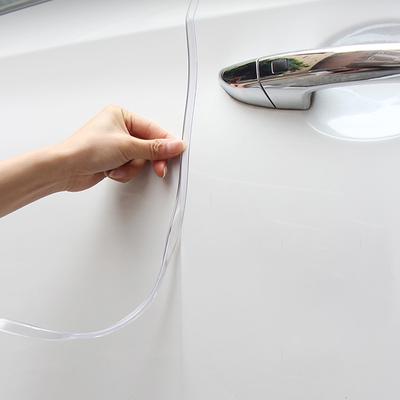 Universal Car Door Moulding Trim Strip Edge Scratch Guard Protector Cover Strip DIY Transparent Styling Moulding Trim