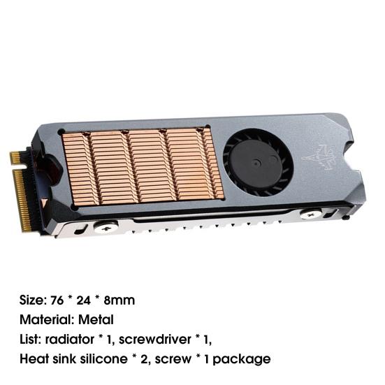 High-quality SSD Cooling Fan Professional Durable Quick Cooling