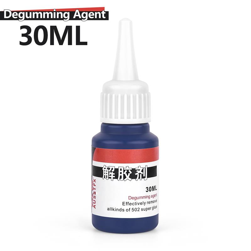 

30 мл Средство для удаления клея Применимые материалы включают клей без ногтей, УФ-клей, быстросохнущий клей, клей 502 30ML