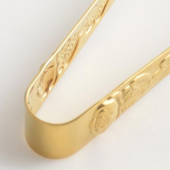 Food Clip Heat-resistant Wide Application Stainless Steel Retro Style Wear-resistant Ice Clip Kitchen