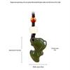 Lake Green Hetian Jade Cartoon Zodiac Pendant Keychain & Phone Charm