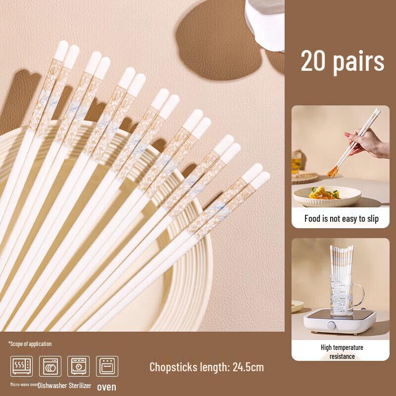 Time Walk Ceramic Chopsticks Set