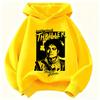 Kinder Hoodie Michael Jackson Koning van de Pop Portret Print Lange Mouwen Sweatshirt Herfst Winter Casual Sport Pullover Tops voor Dagelijkse Buitenactiviteiten