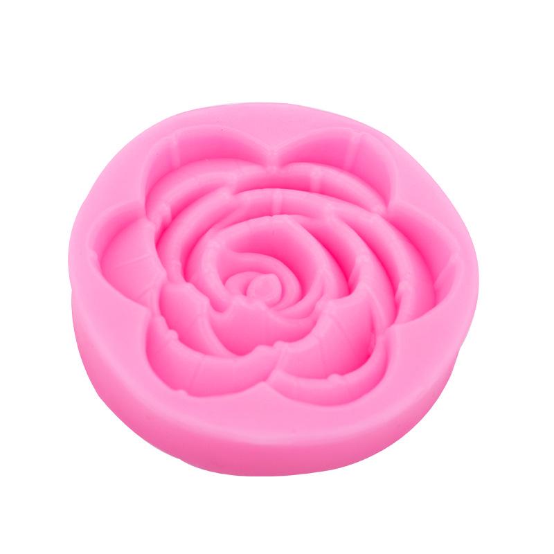 Daisy Rose Flower Silicone Mold for Cake, Chocolate, and Epoxy Clay Decorations