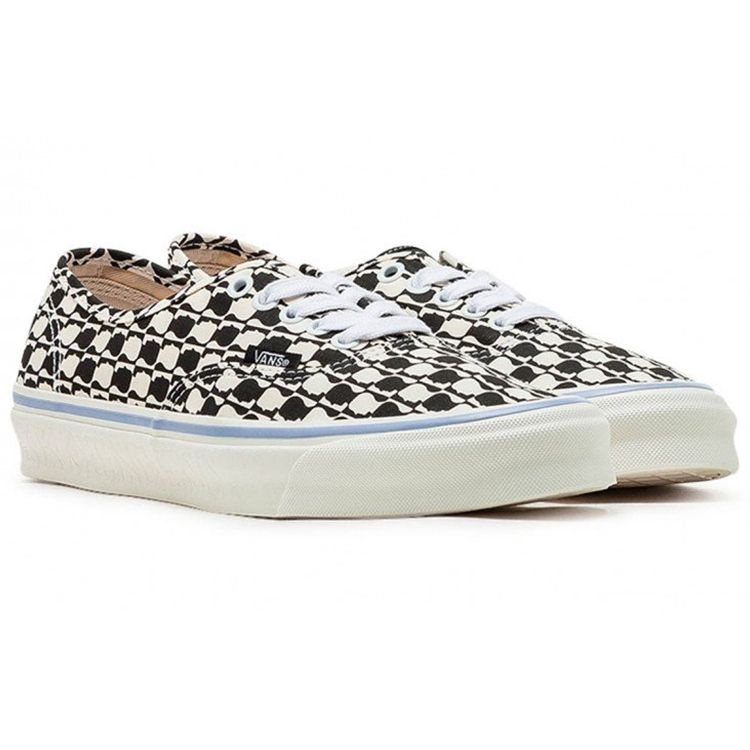 Vans Brain Dead X OG Authentic LX Brain Dead Monogram Unisex Sneakers Black White VN0A4BV9BA2