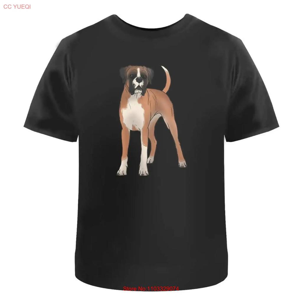 Standing Boxer Dog T Shirt 100 Cotton S 2XL TA040102 Vintage Washed Comfortable Stylish Stretched Graphic Unisex Soft