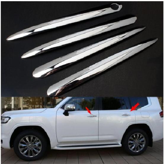 Накладки на ручки дверей для Toyota Land Cruiser 300 LC300 2021 2022 Аксессуары