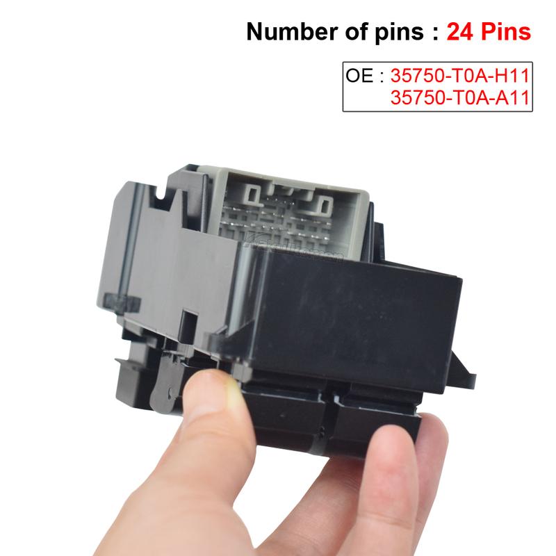 35750-T0A-H11 Front Left Driver Side Master Power Window Switch Control Button 24 Pins For Honda CR-V CRV 2014 2015 2016 2017