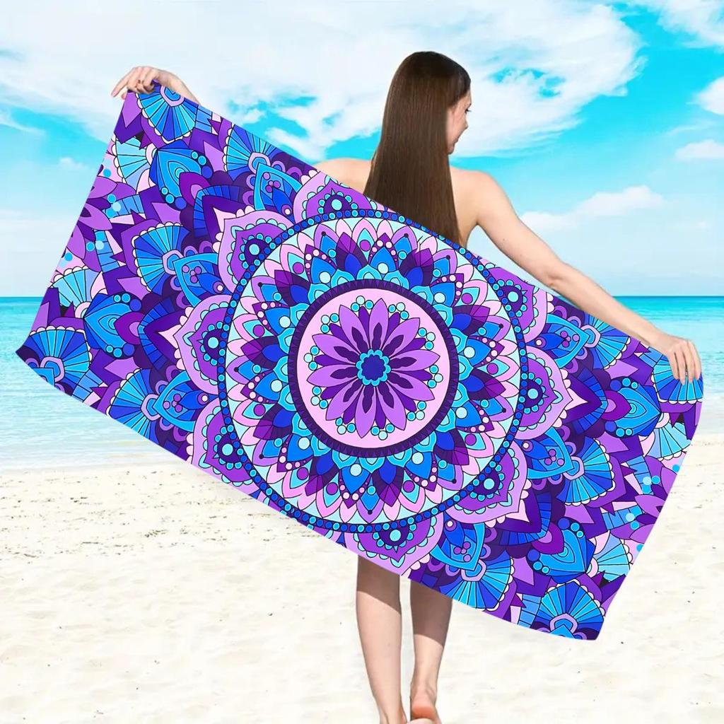 Hot-Selling Quick-Dry Thick Beach Towel - Large, Soft, Absorbent, 250g