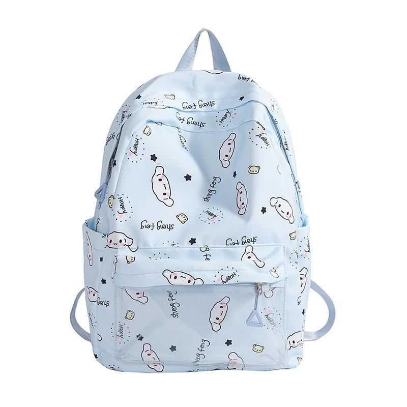 Schoolbag female small fresh large capacity backpack cute cartoon schoolbag junior high school girl high school student high value class backpack
