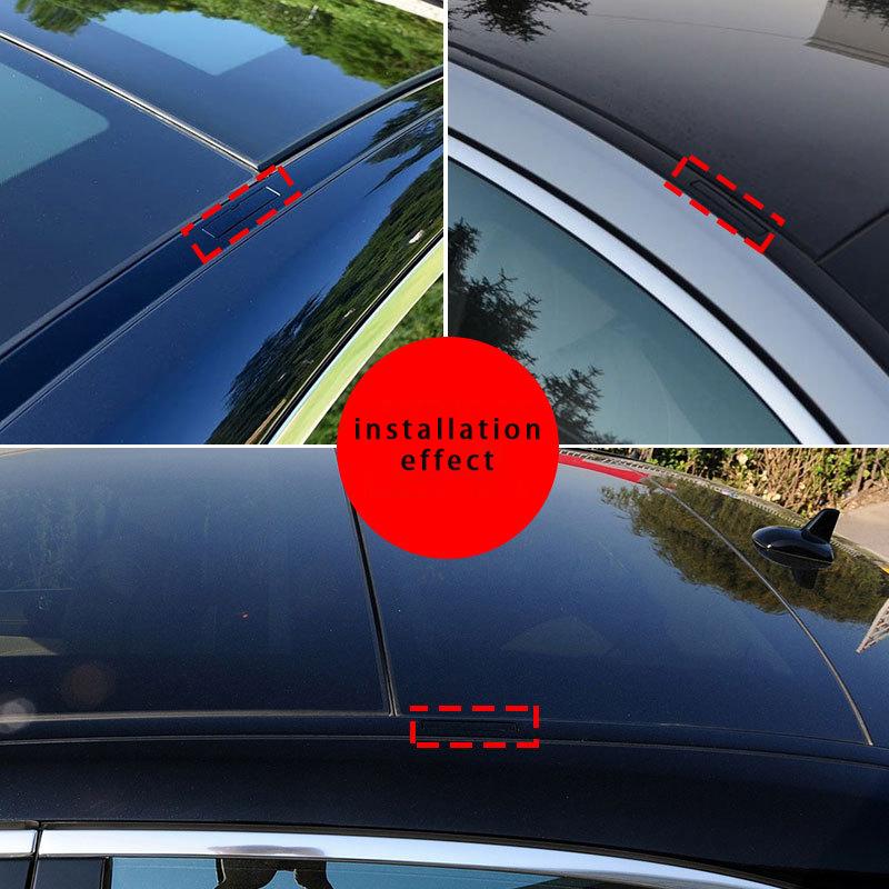 For Mercedes Benz S-Class W222 Roof Running Water Strip Small Cover Roof Luggage Rack Cover 2227501100 2014-2020