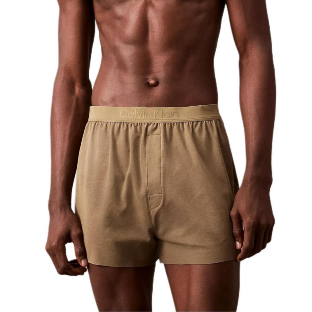 Calvin Klein Slim Fit Soft Comfortable High Waist Boxer Briefs Men Underwear Olive NM2443-210