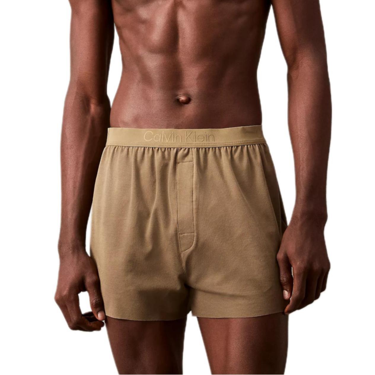 

Calvin Klein Slim Fit Soft Comfortable High Waist Boxer Briefs Men underwear Olive NM2443-210 XL