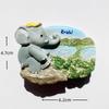 Thailand Souvenirs Phuket Chiangmai Fridge Stickers Krabi Wat Phra Kaew Samui Fridge Magnetic Stickers Wedding Gifts