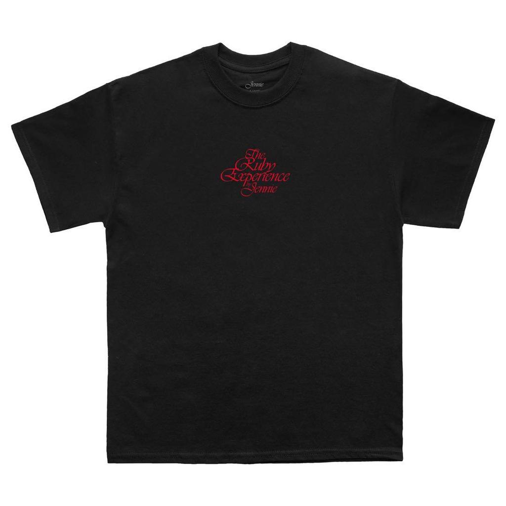 [USED] BLACKPINK Jennie Ruby Black T-shirt L