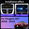 2 Din Android Radio Car Multimedia Player Wireless Carplay GPS WIFI For Peugeot 207 CC 207CC 2006 2007 2008 2009-2015 Auto WIFI
