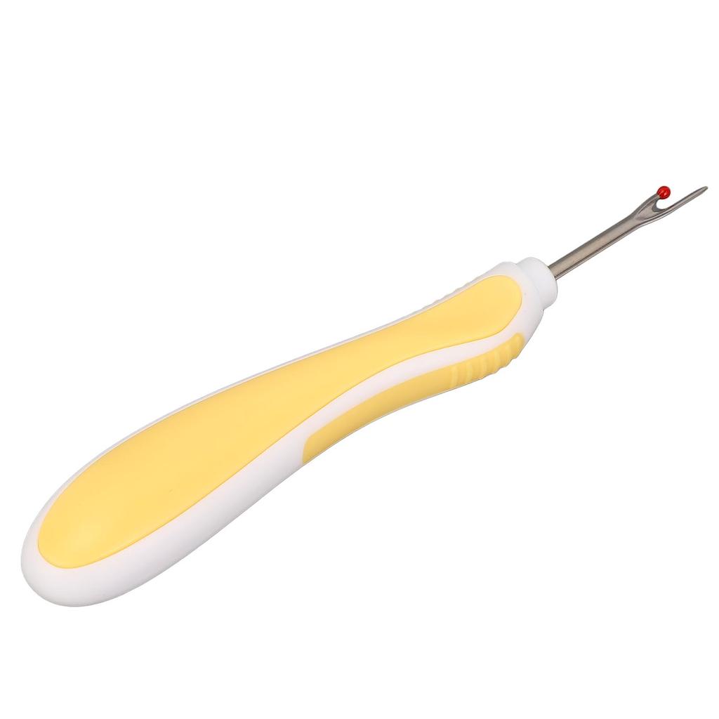 Seam Ripper Ergonomic Silicone Handle Labor Saving Sewing Stitch Remover Thread Unpicker Yellow
