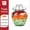 Glass Pickling Jar with Accessories