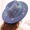 Sparkle Womens Cowboy Hat Western Cowgirl Hats Rhinestones Party Prop Disco Hats