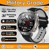 New 1000mAh Big Battery Outdoors Military SmartWatch 1.73" AMOLED Screen 10ATM Waterproof Compass Sports Tracker Smartwatch