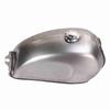2.4 Gallons Motorcycle Gas Fuel Tank Bare Metal Retro Design Replacement for CFMOTO Mandrill