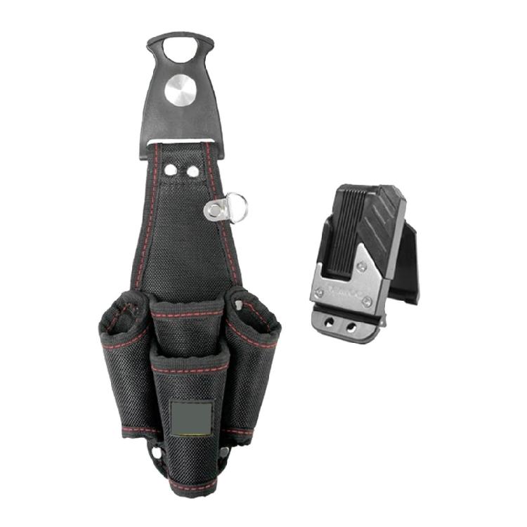 

Detachable Work Belt Waist Organizer Spring Loaded Buckle For Screwdriver Storage Construction Electrical Maintenance 1