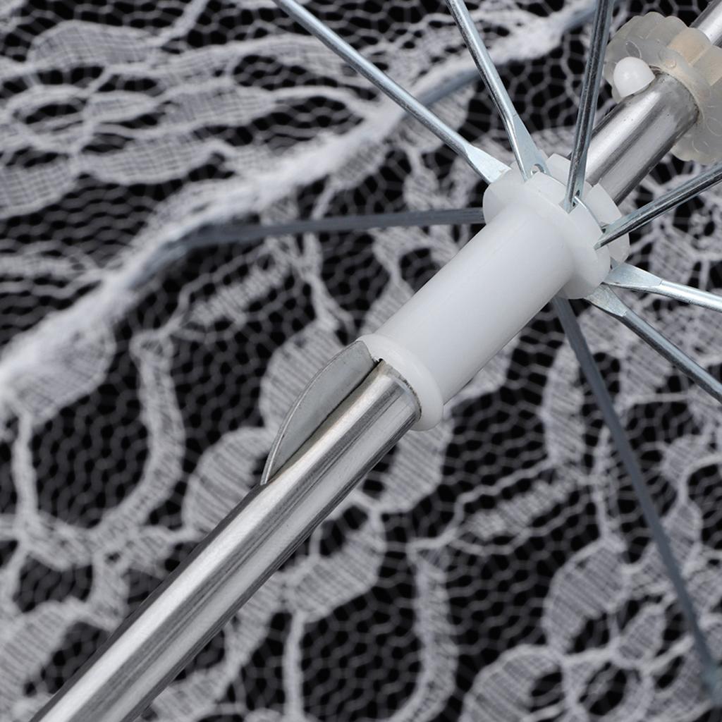 Lace Wedding Umbrella Embroidery Umbrella Bridal Party Decoration Photo Props Accessory