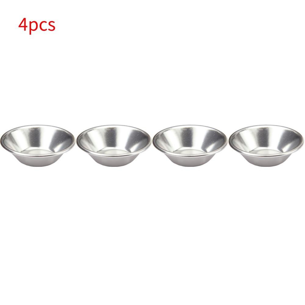 Reusable Aluminum Alloy Egg Tart Mold Baking Accessories Cookie Pudding Mould Mooncake Mini Pie Muffin Cake Cookie Cups Mold