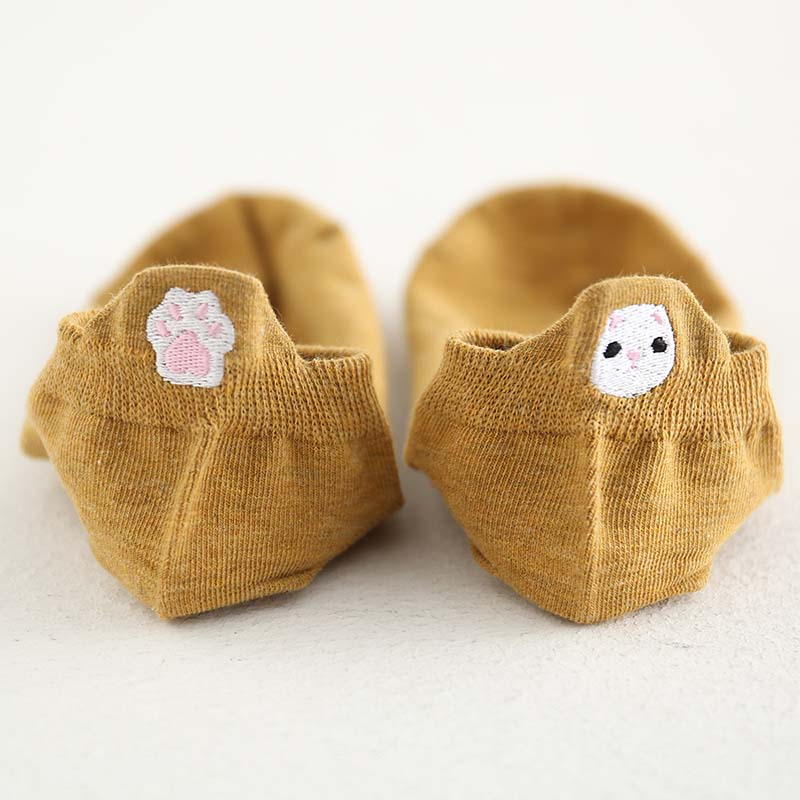 Harajuku Skarpetki Funny Ankle Socks Embroidery Animal Pug Cute Socks Women Divertidos Creative Sokken Kawaii Chaussette Femme