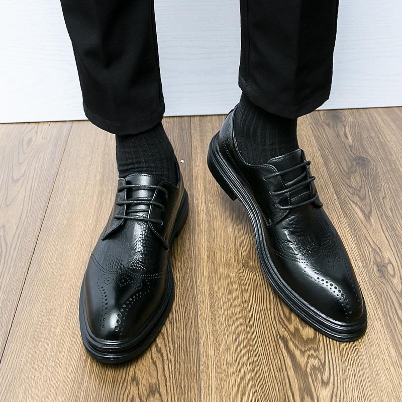 Fashion Leather Shoes Casual Business Shoes for Men Dress Tenis De Hombre Moccasins Mokasin Tenis Caballero Designer