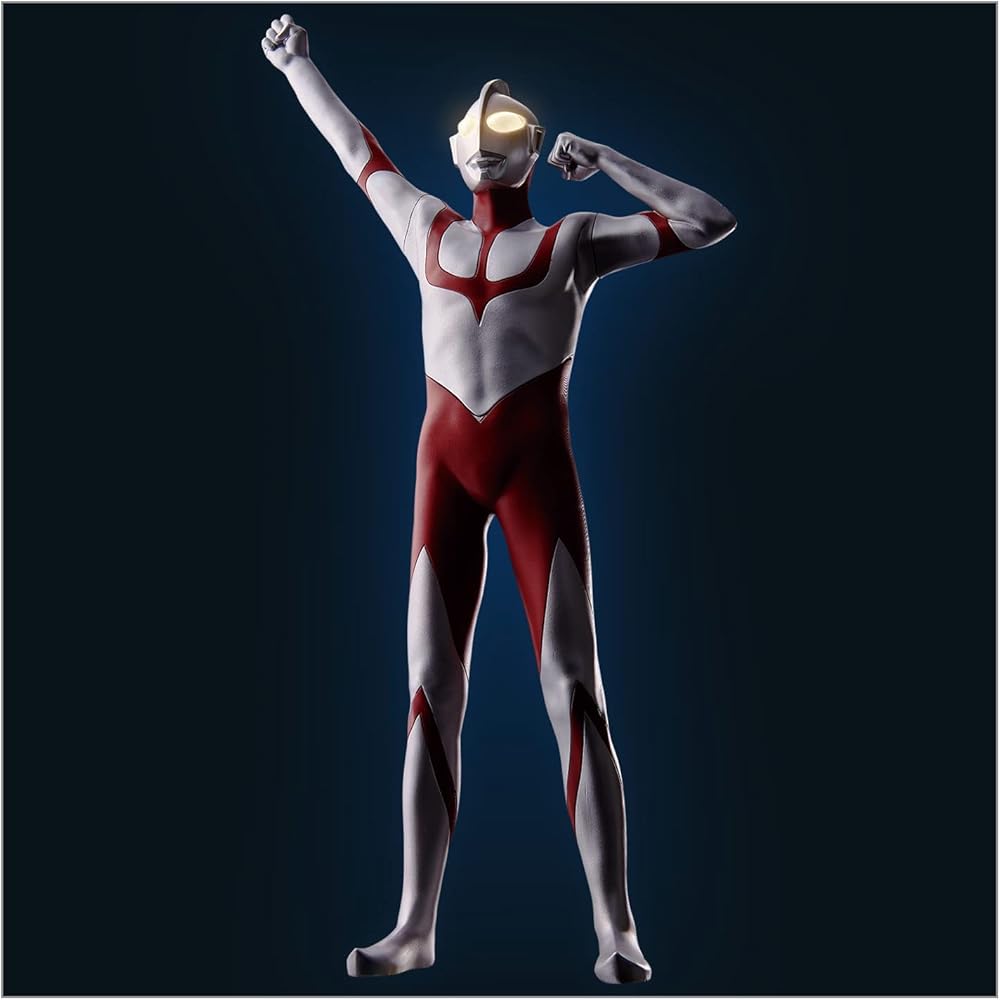 Mega Light Heroes Ultraman Shin Ultraman Action Figure Collectible Toy