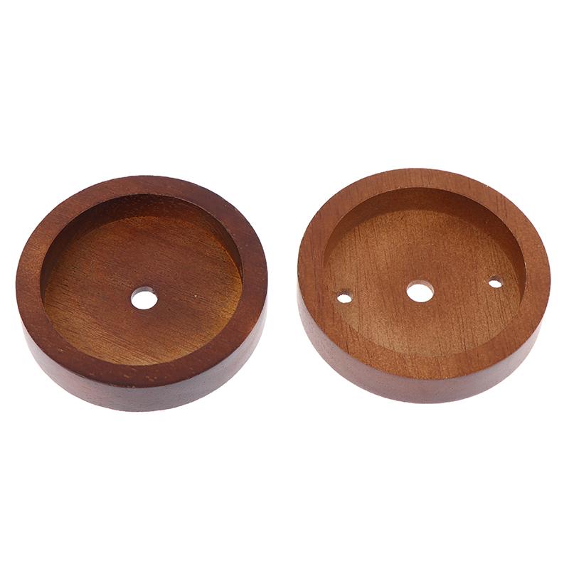 10/12Cm Holz Lampenfuß Modern Deckenplatte Holz Deckenhalter Pendelleuchte Fassung Kronleuchter Basis DIY Beleuchtungszubehör