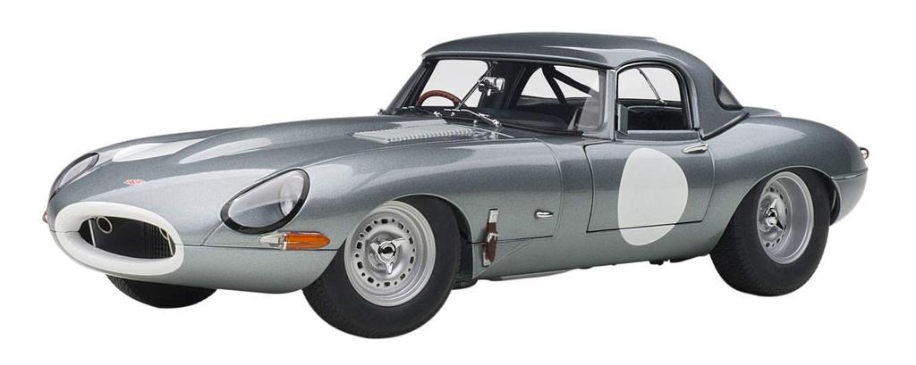 AUTOart Jaguar Lightweight E-Type Silber Fertigprodukt 1/18