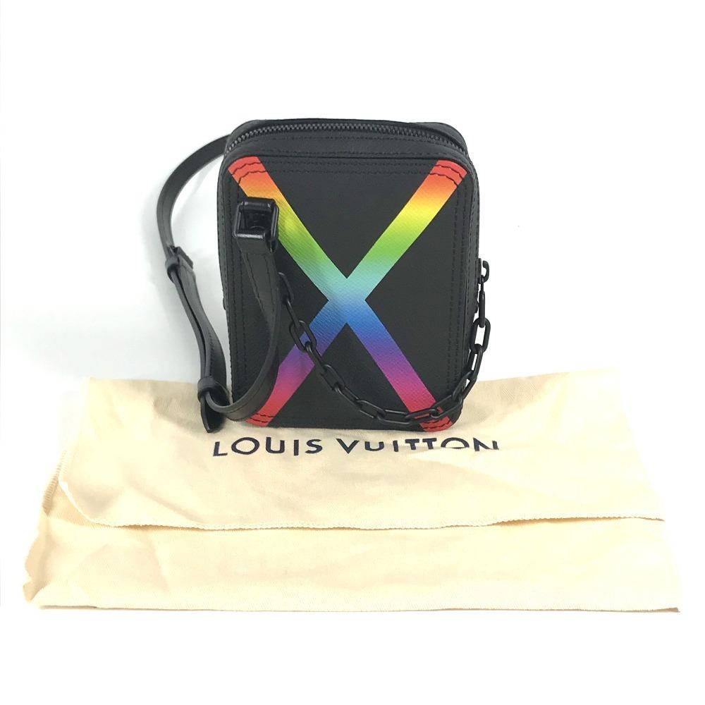 Louis Vuitton M30332 Taiga Rainbow Danube-Messenger Bag Pochette Shoulder Bag