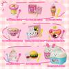 Simulation Food Feeding Toys With Storage Box Bento Hamburger Ice Cream Food Toy Set Dollhouse Kitchen Toys Kid Birthday Gifts