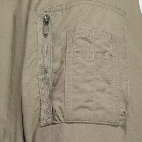 adidas men's casual flight pilot long-sleeve jacket without hood, khaki