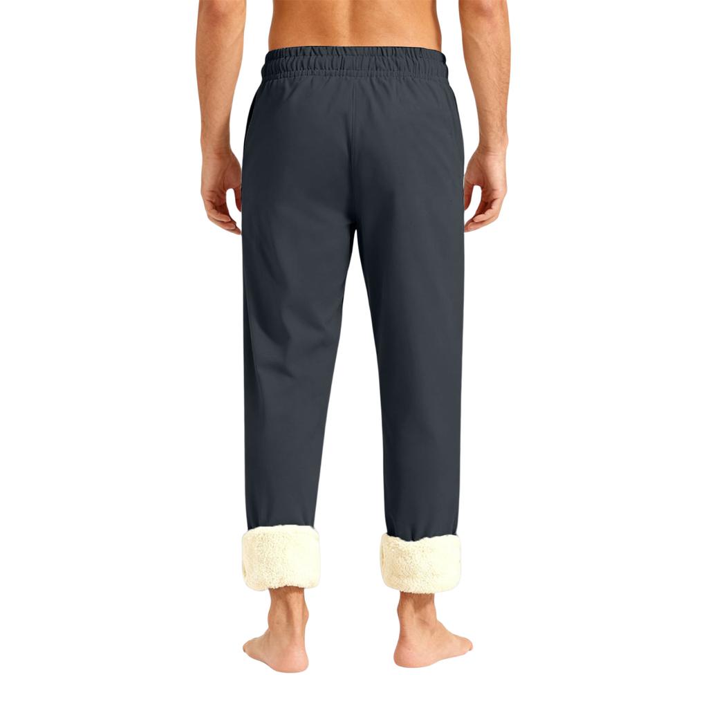 Men's Fleece-Lined Cotton Pants