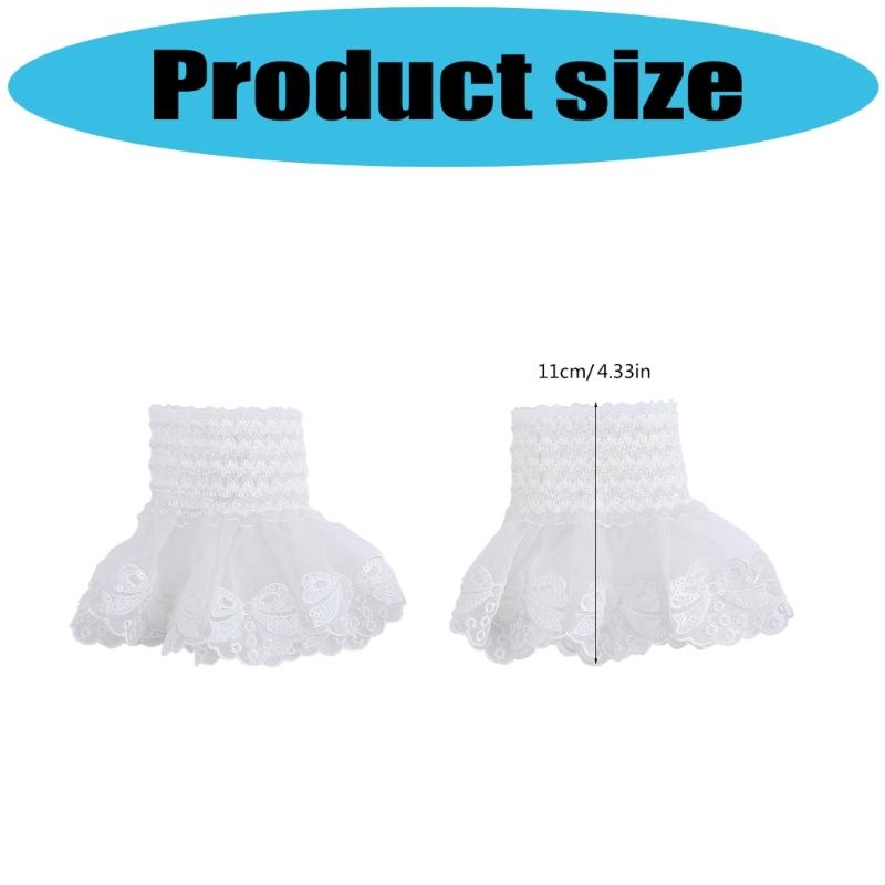 Detachable Fashionable Arm Cuffs Comfortable Stretch Fabric Perfect For Office Casual Outfits And Daily Use