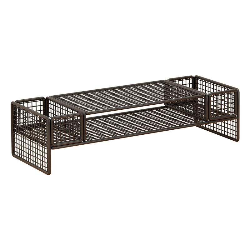 Desktop monitor stand, computer height-adjustable stand, laptop cooling elevated bracket, office storage rack stand